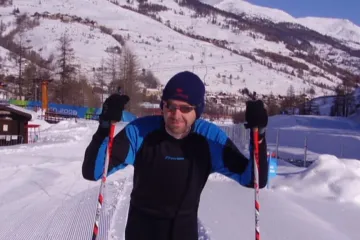 Josef Panuška v roce 2006 na olympiádě v Turíně