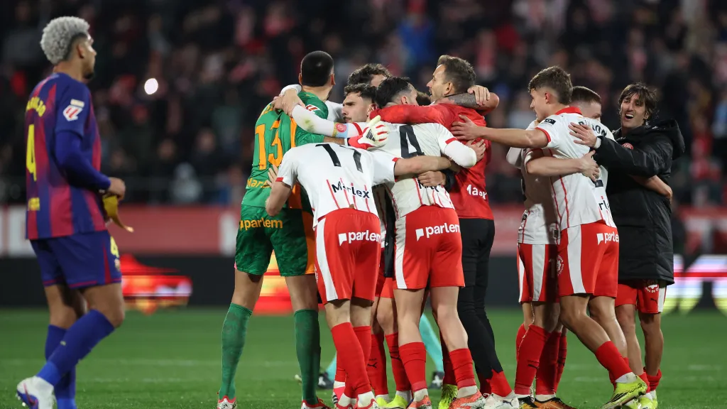 Radost hráčů Girony