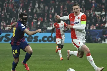 Slavia trápila favorita. Barcelona rozhodla až po přestávce