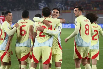 Slavící hráči Španělska