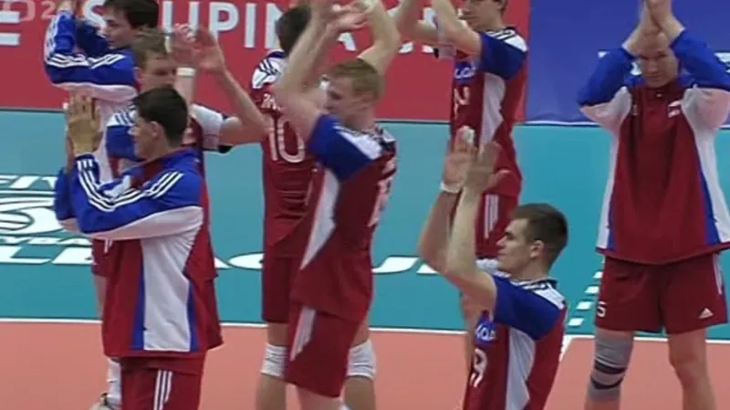 Sestřih volejbalového utkání Česko – Jižní Korea