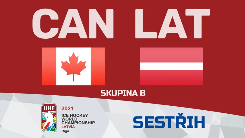 Sestřih utkání Kanada – Lotyšsko