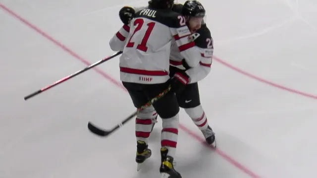 Gól v utkání Finsko – Kanada: Paul - 2:3 (67. min.)