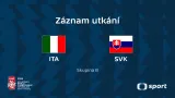 Záznam utkání Itálie – Slovensko