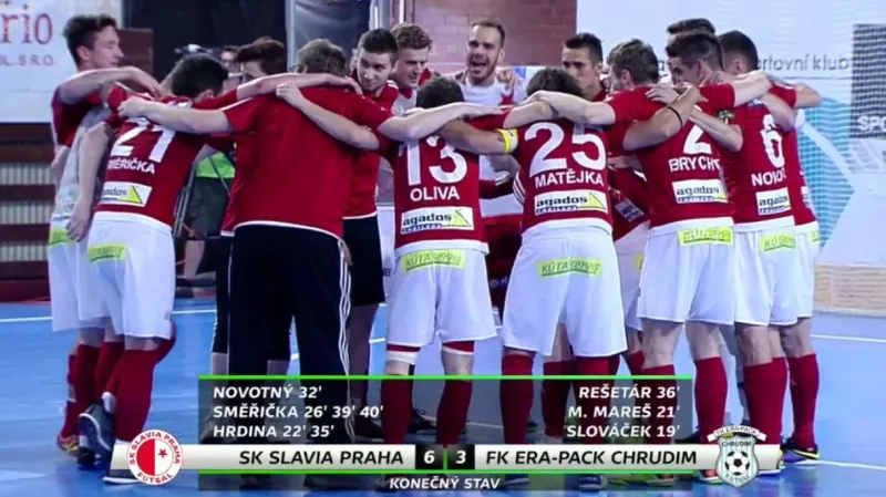 Sestřih utkání Slavia Praha - Chrudim