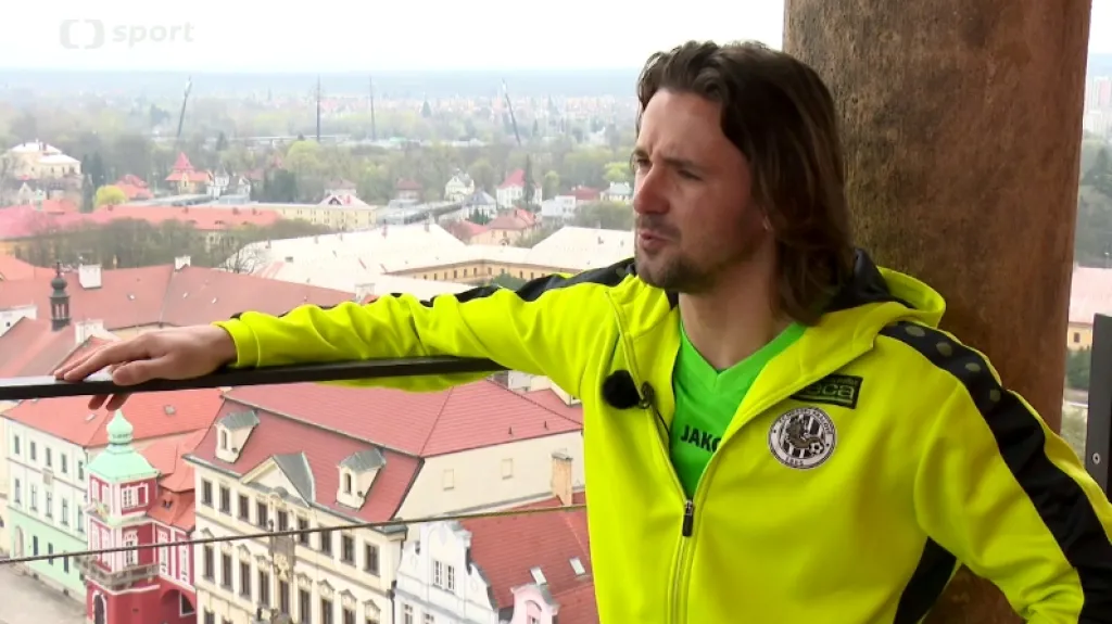 Gólman Ottmar: Dělám maximum, abych ligu pro Hradec zachránil