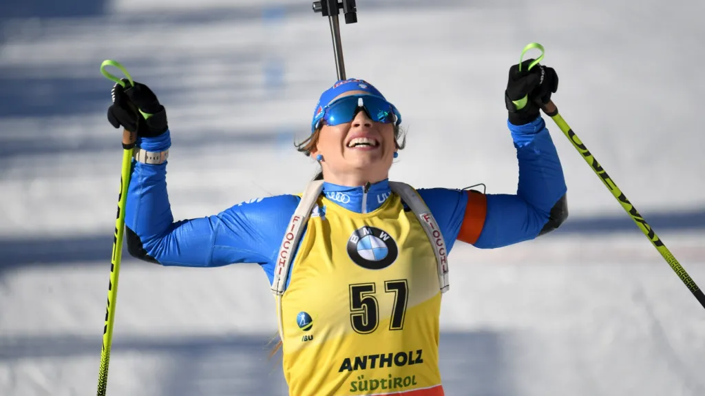 Dorothea Wiererová slaví druhé zlato