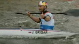 Vítězná jízda Jakuba Grigara – krátký slalom kajak