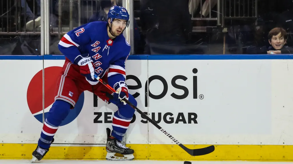 Filip Chytil v dresu NY Rangers