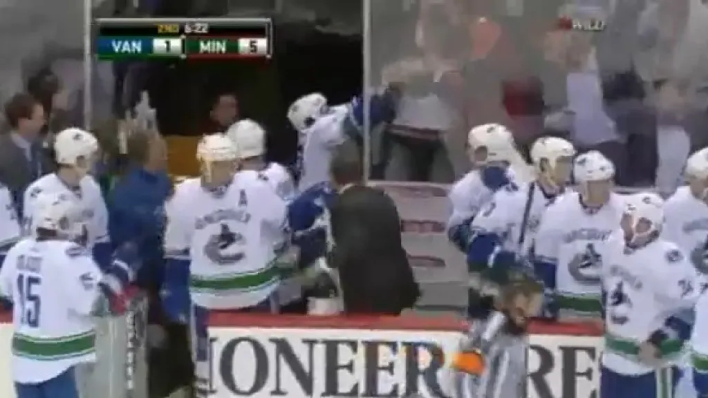 Rypien napadl fanouška