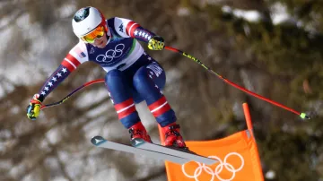 Zlatý olympijský sjezd Breezy Johnsonové