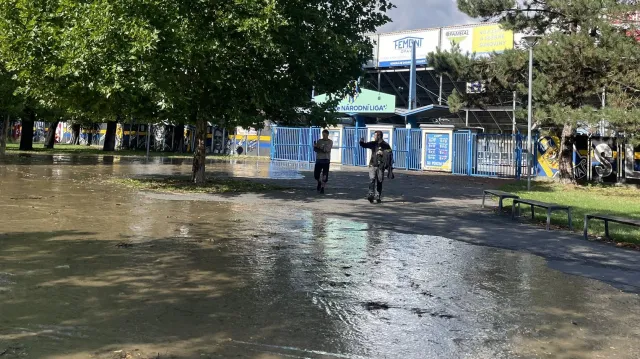 Záplavy zasáhly v Opavě také sportoviště