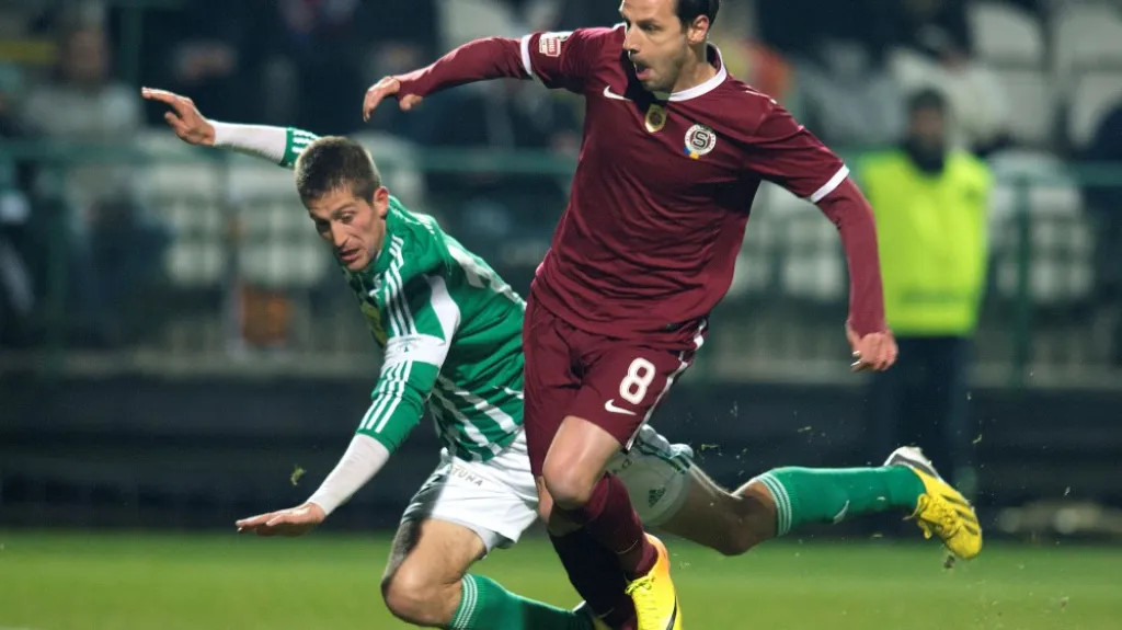 Utkání Bohemians 1905 - Sparta