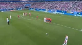 Gól v utkání Kostarika - Srbsko: Kolarov - 0:1 (56. min.)