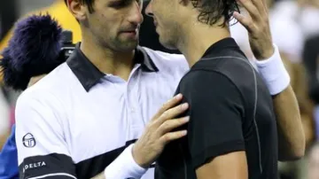 Novak Djokovič a Rafael Nadal