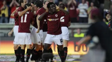 Radost hráčů Sparty