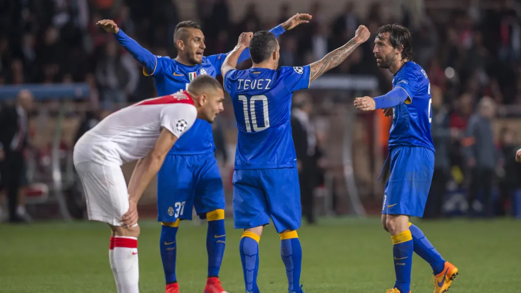 Radost fotbalistů Juventusu