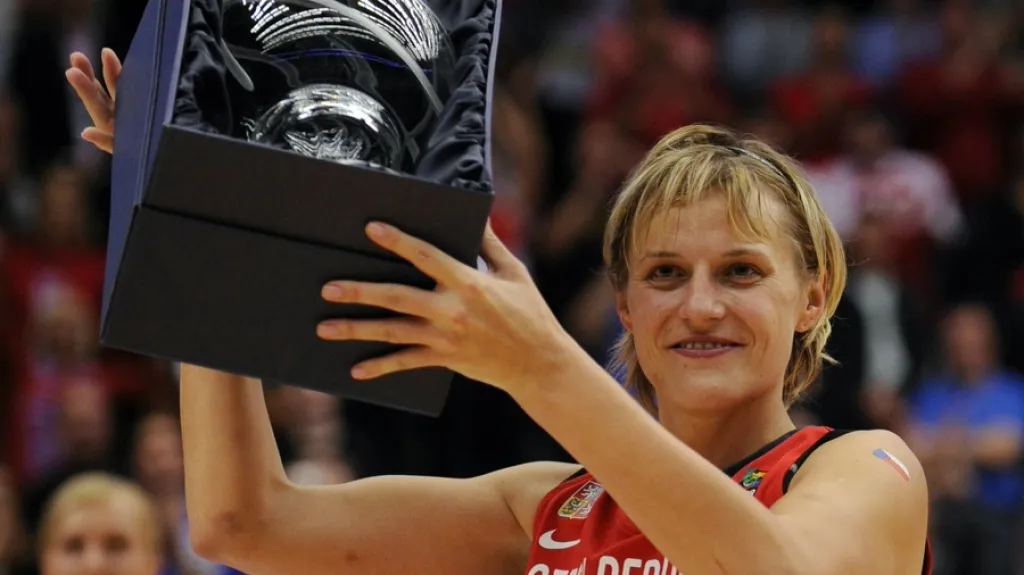 Hana Horáková s cenou MVP