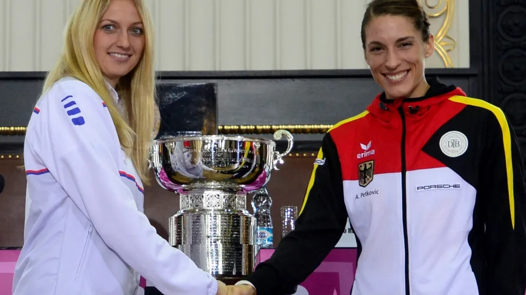 Petra Kvitová a Andrea Petkovičová