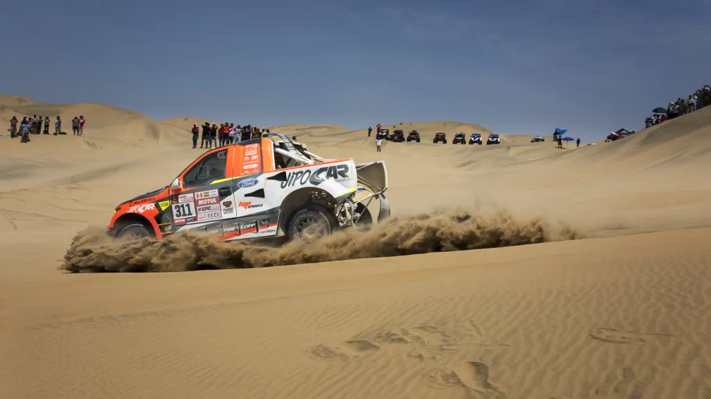 Martin Prokop a Jan Tománek na Rallye Dakar