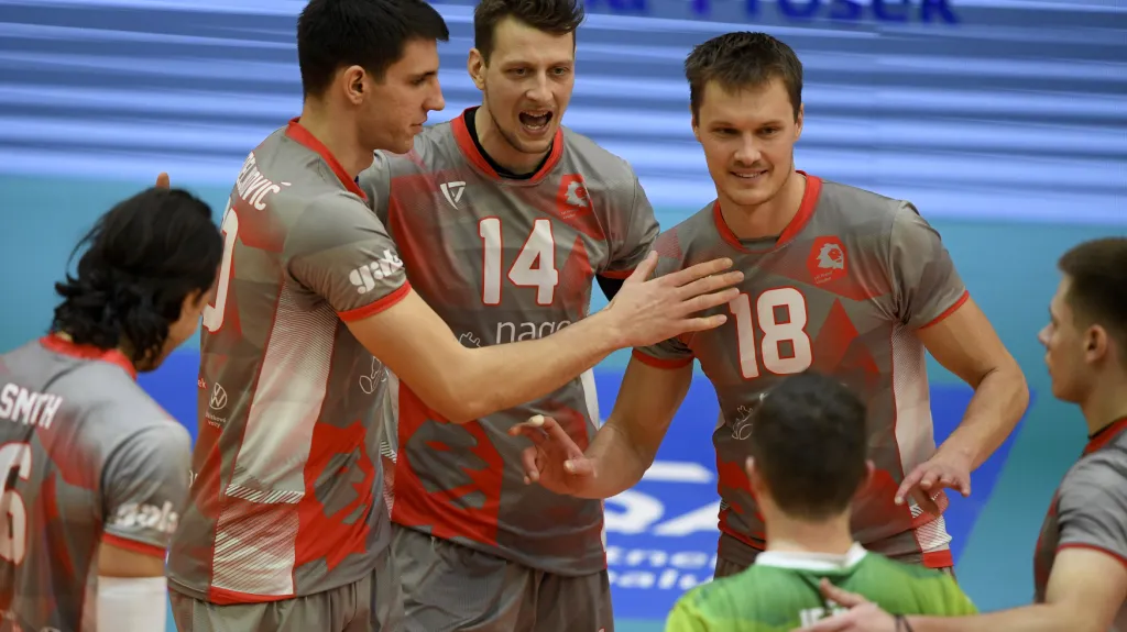 Volejbalisté Lvů Praha