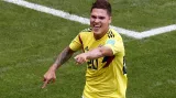 Gól v utkání Kolumbie - Japonsko: Quintero - 1:1 (39. min.)