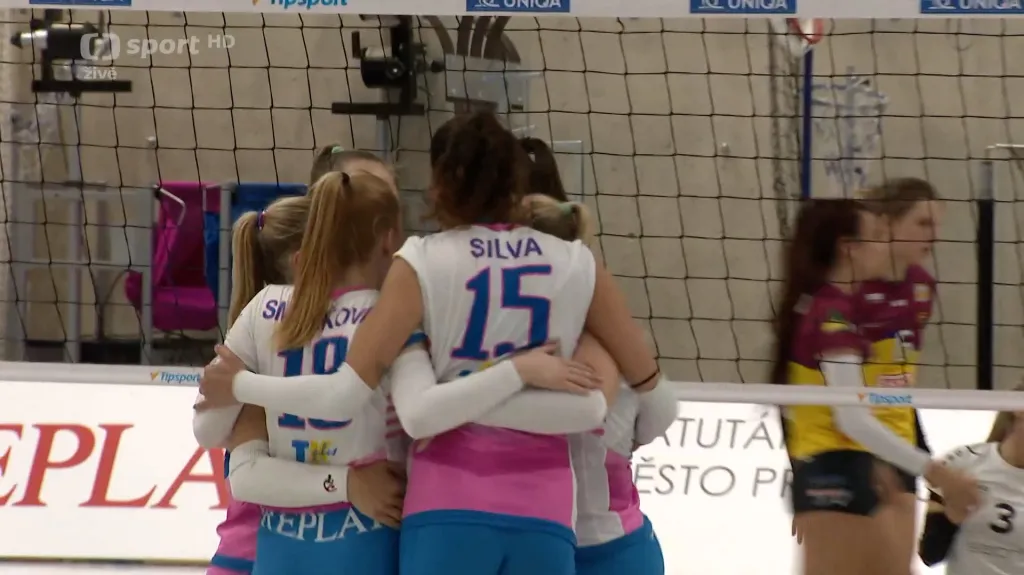 Volejbalistky Prostějova jsou pořád neporažené, s Libercem ale měly namále