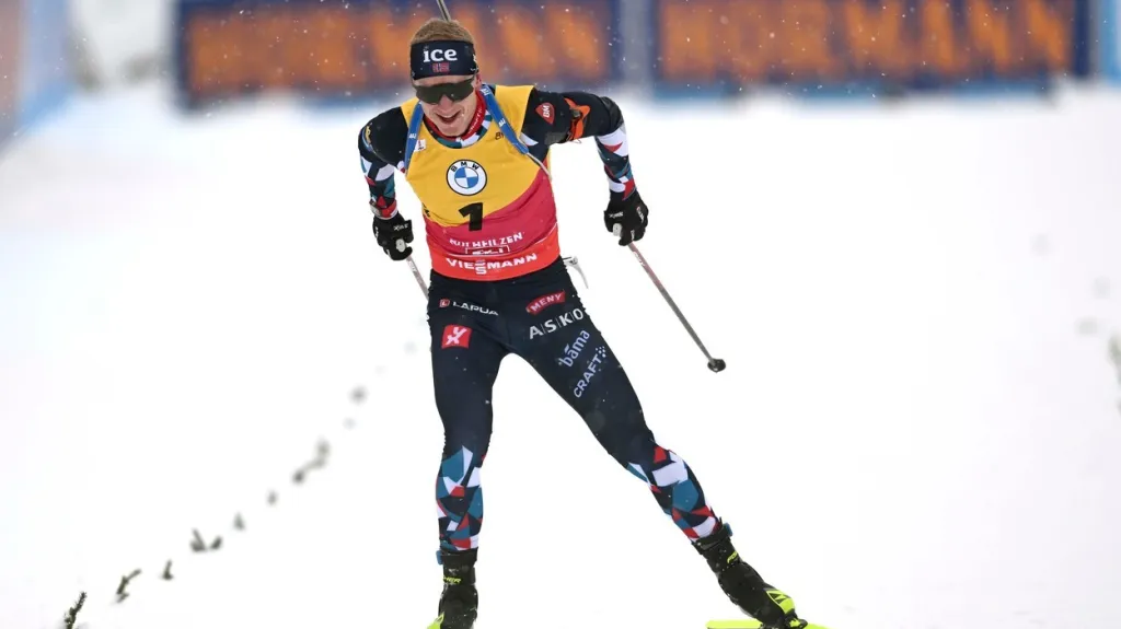 Johannes Bö vítězí ve druhé stíhačce sezony