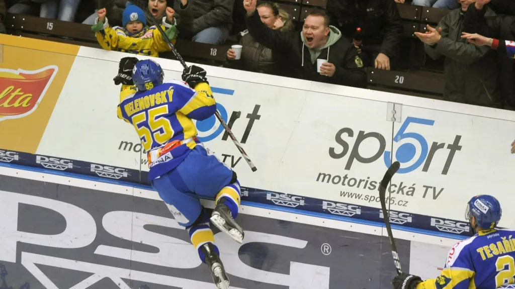 Radující se Marek Melenovský