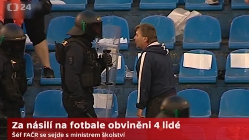Policie obvinila po zápase Baníku se Spartou šest lidí