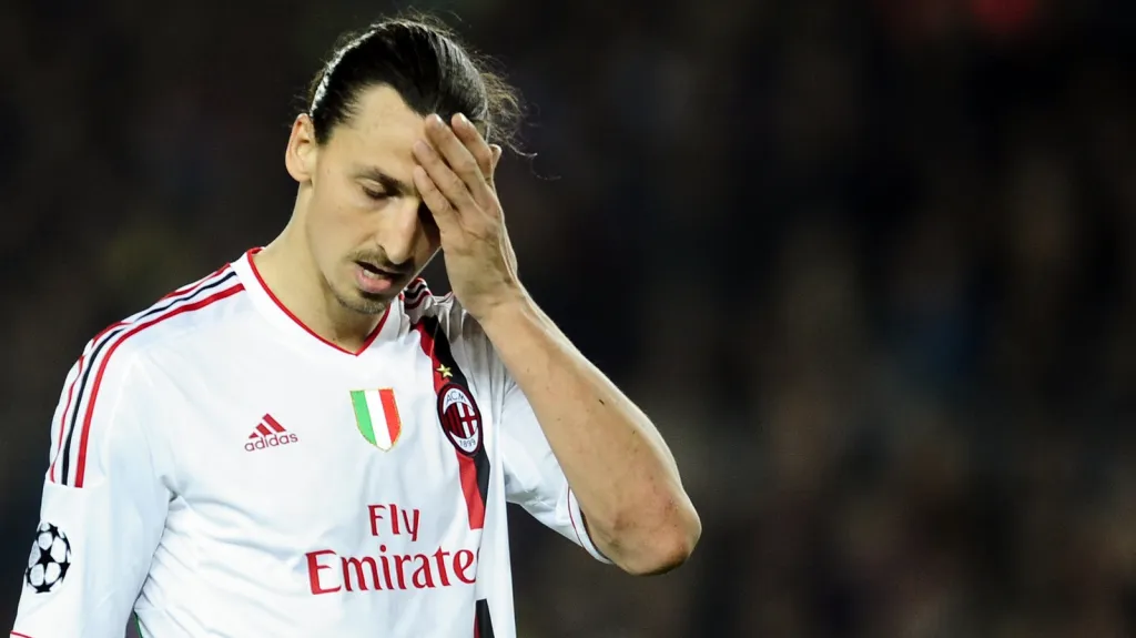 Zklamaný Zlatan Ibrahimovic