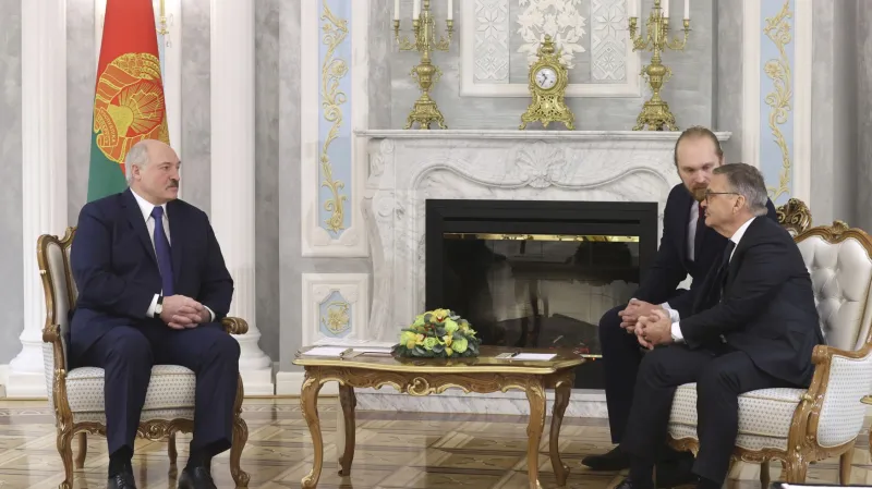 Bělorusko MS klidně uspořádá samo, řekl Lukašenko na schůzce Faselovi