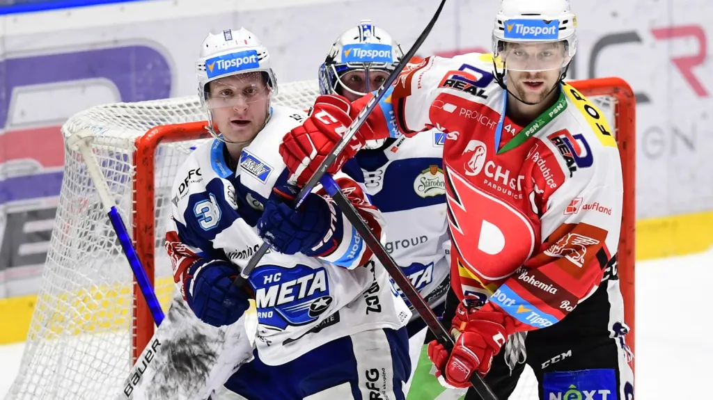 Utkání Pardubice - Brno