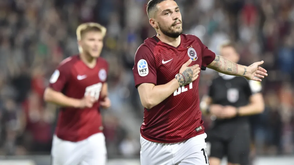 Nicolae Stanciu ve sparťanském dresu