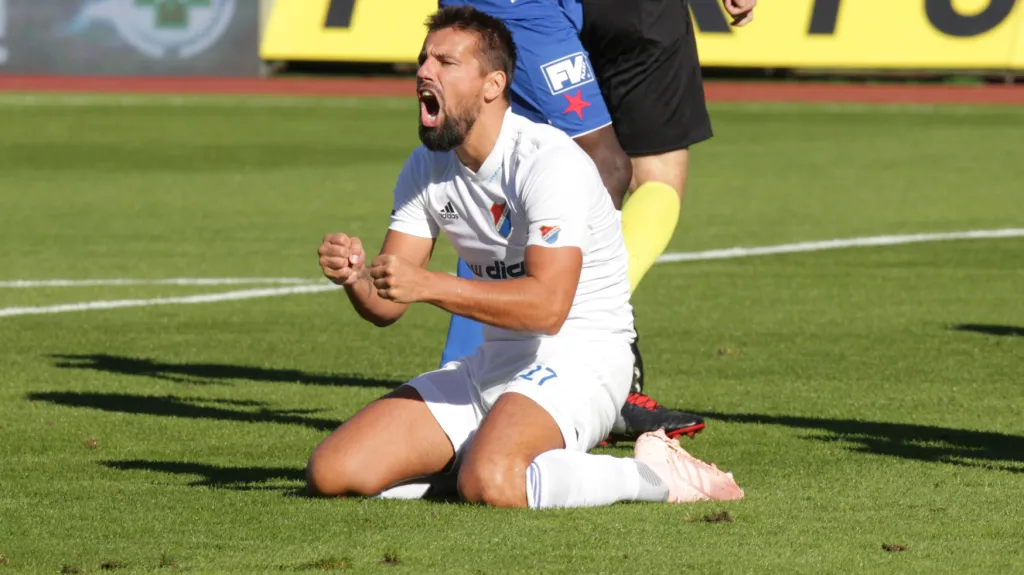 Milan Baroš z Baníku Ostrava