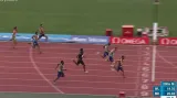 Vítězství De Grasseho v běhu na 200 metrů na Diamantové lize v Rabatu