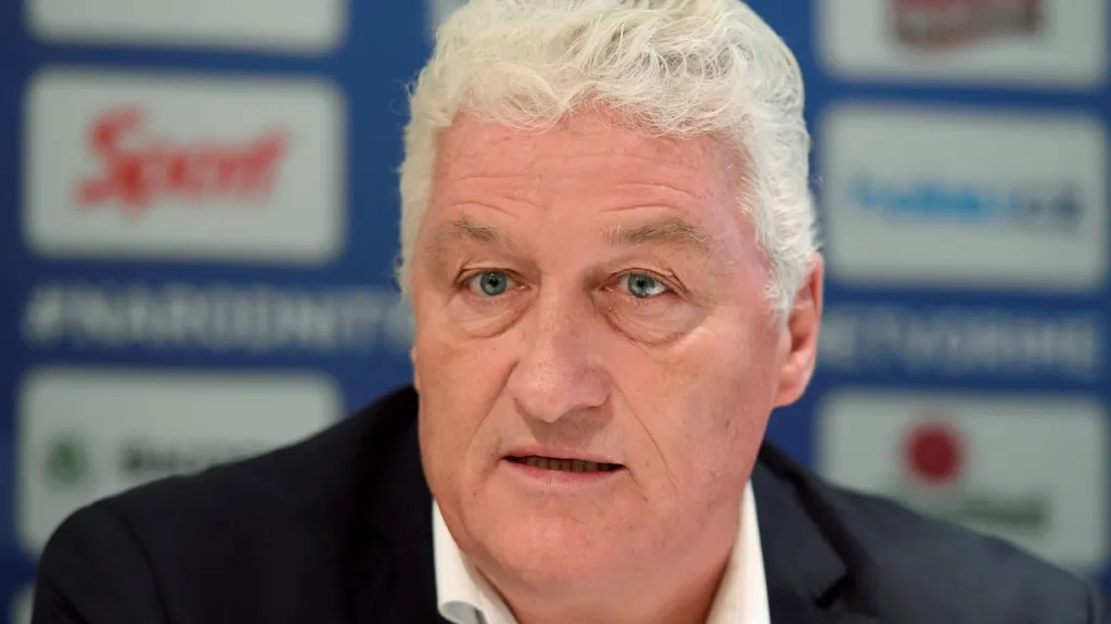 Reprezentační kouč Miloš Říha