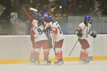 Čeští hokejisté do 18 let