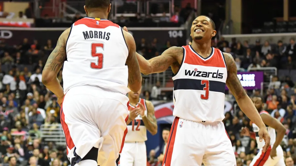 Radost basketbalistů Washingtonu