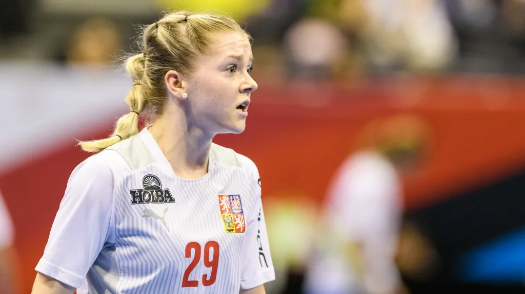 Vanessa Rebecca Keprtová v dresu české reprezentace