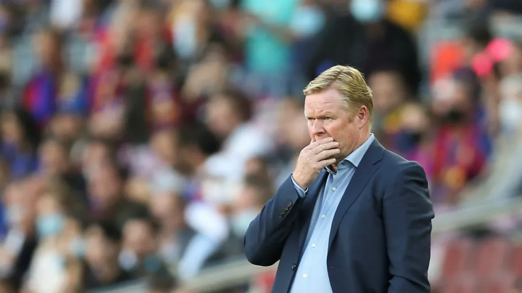 Trenér Barcelony Ronald Koeman
