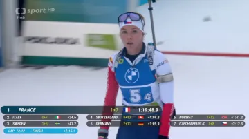 Sestřih smíšené štafety SP v Pokljuce