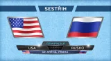 Sestřih semifinálového utkání USA - Rusko