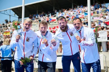 Michal Kulich, Radek Šlouf, Jakub Špicar a Daniel Havel