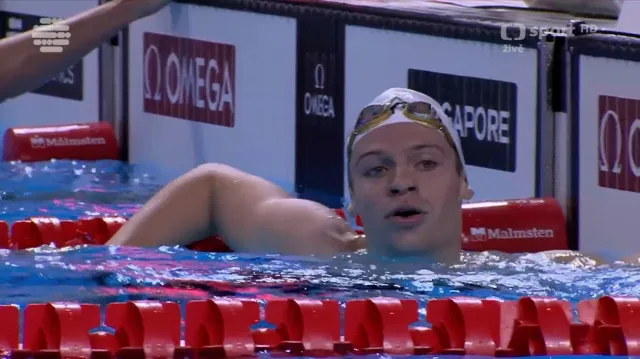 Marchand si doplaval pro zlato na 200 m v polohovém závodě