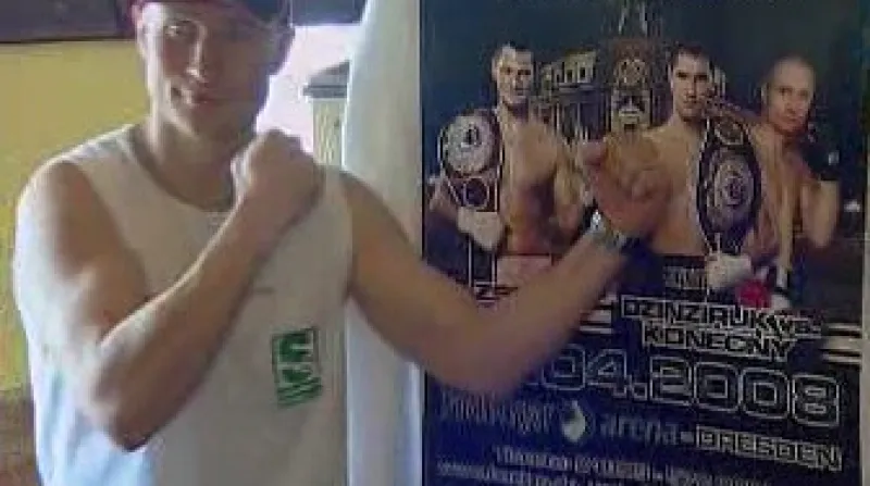 Boxer Lukáš Konečný