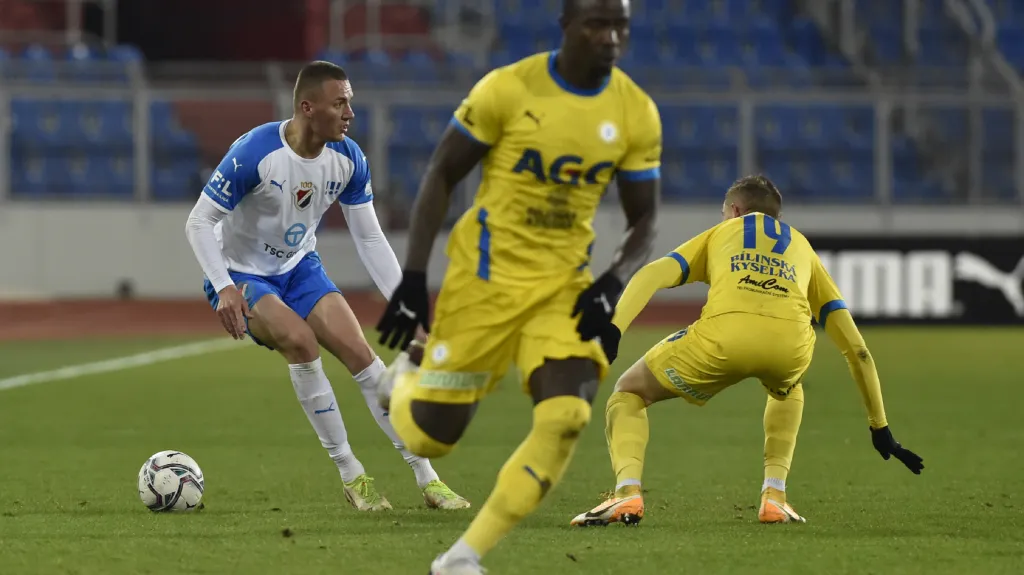 V utkání Baníku Ostrava proti Teplicím byli úspěšnější hosté.