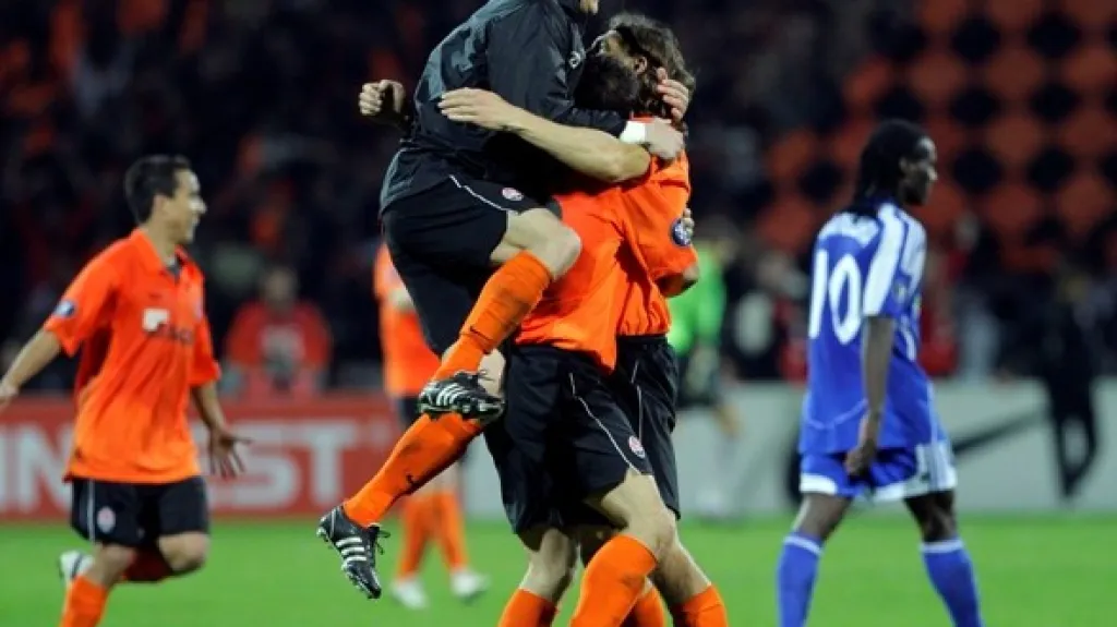 Fotbalisté Šachťoru Doněck