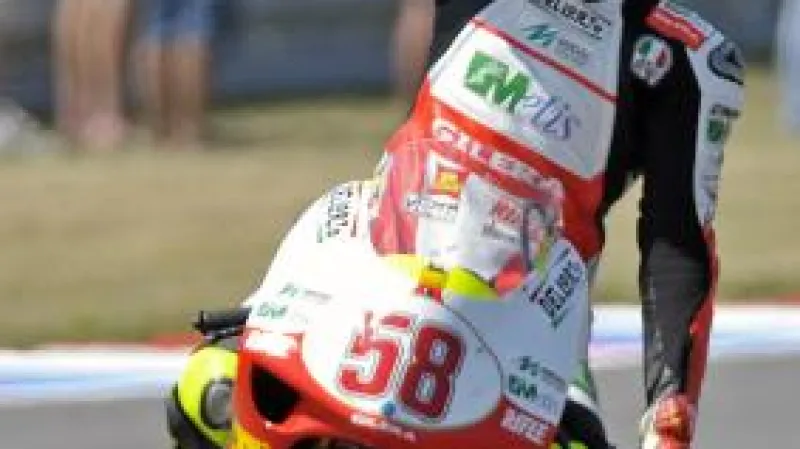 Vítěz kubatury do 250ccm Marco Simoncelli