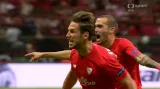 Gól v utkání Dněporpetrovsk - Sevilla: Krychowiak - 1:1 (28. min.)